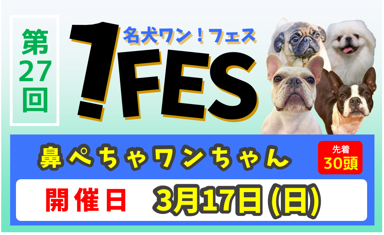 ワンフェス】鼻ぺちゃワンちゃん大集合！【#27】 | 世界の名犬牧場